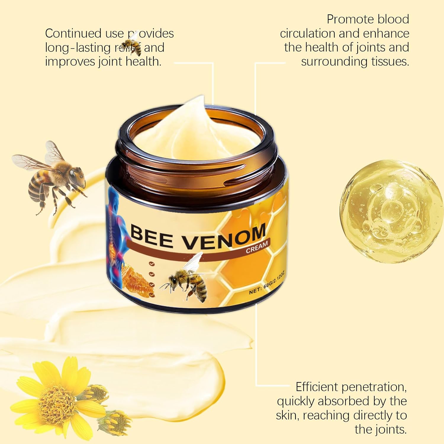 Crema Magica cu Venin de Albine